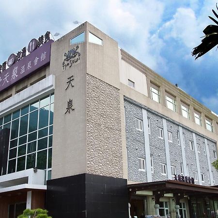 The Solas Hot Spring Resort Nantou Esterno foto