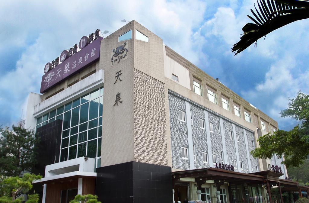 The Solas Hot Spring Resort Nantou Esterno foto